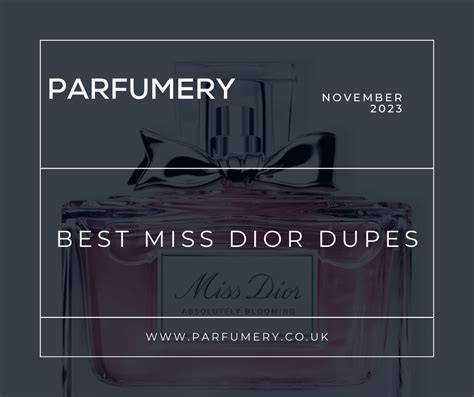 The Best Miss Dior Perfume Dupes & Alternatives 